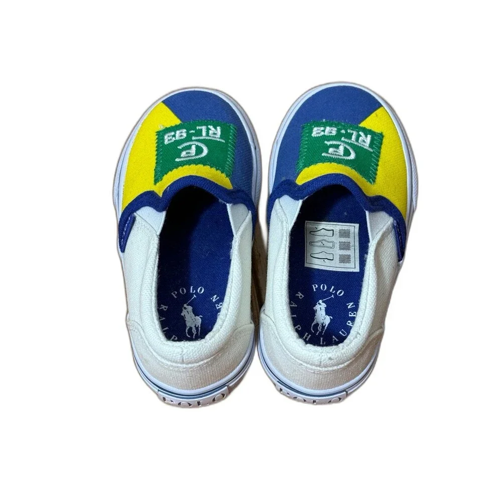 Polo Ralph Lauren Boys' Landyn Slip-On‎ Casual Sneakers 6